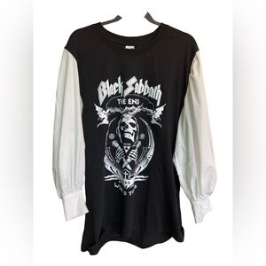 Black Sabbath Upcycle Rocktop